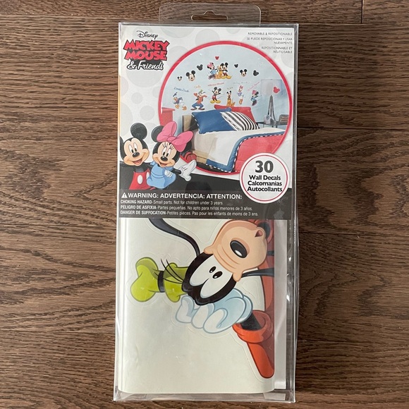 Disney-Mickey & Friends Peel & Stick Wall Decals - 4 Large Sheets - Picture 4 of 5